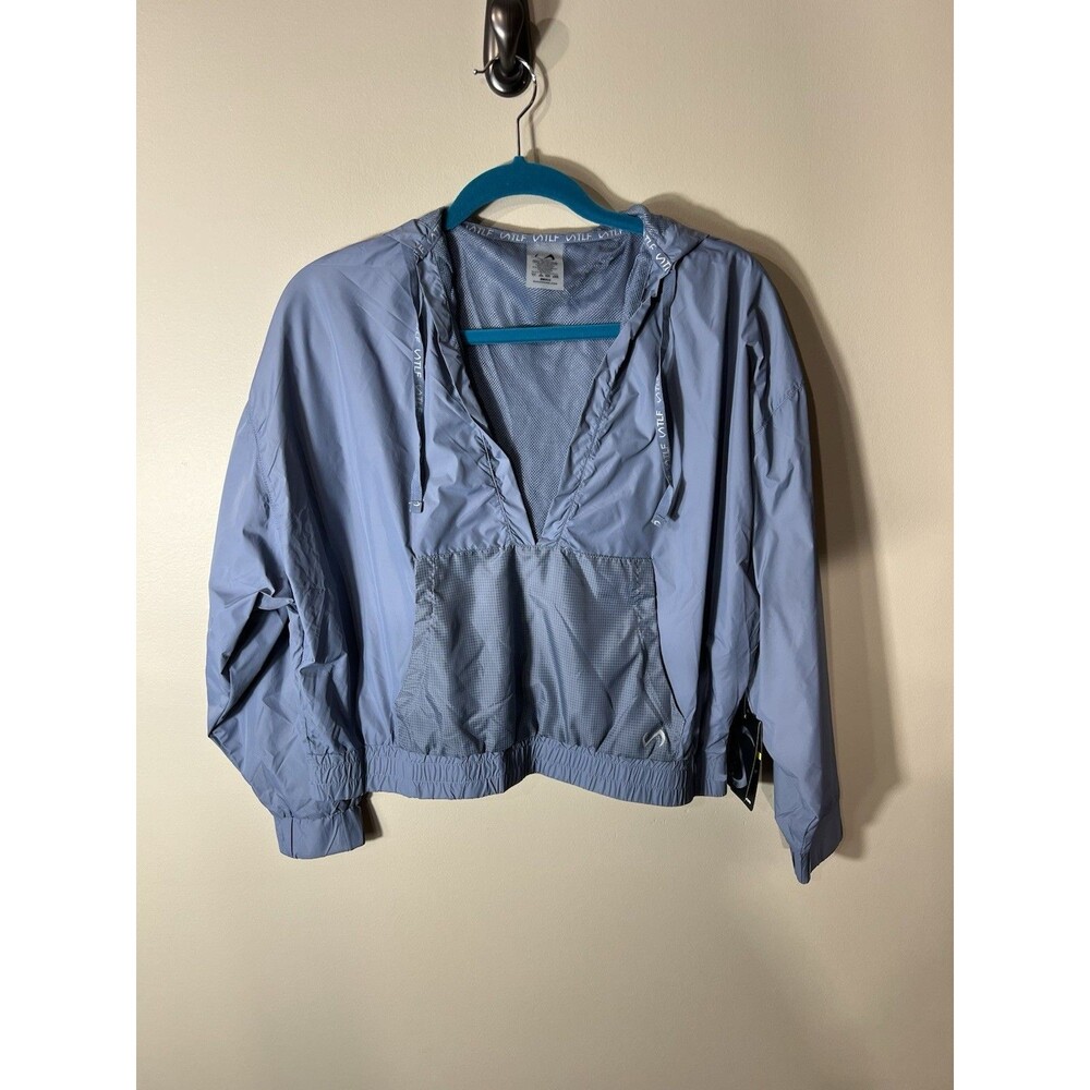 TLF Rep Anorak Titanium Small Womens Jacket in Perriwinkle Hooded, Lined NEW